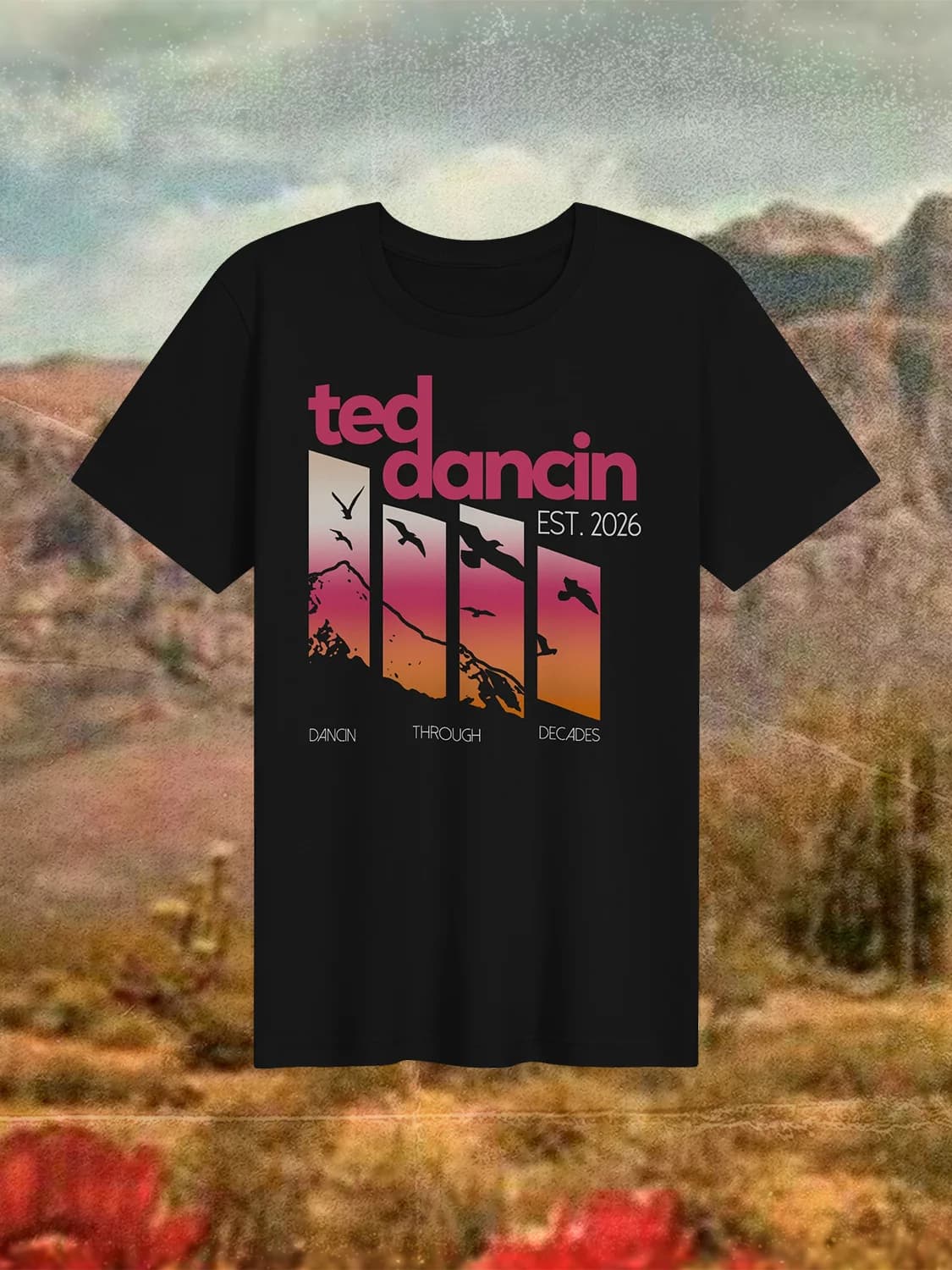 Ted Dancin “Dancin Through Decades” Women’s Tee